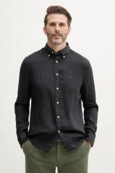 Tommy Hilfiger len ing legombolt galléros, sötétkék, regular, MW0MW34602 - fekete S