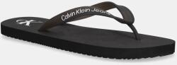 Calvin Klein Jeans flip-flop BEACH SANDAL TRANSPARENT TPU fekete, férfi, YM0YM01267 - fekete Férfi 43