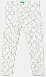 United Colors of Benetton gyerek legging fehér, mintás, 3SDSGF04U - fehér 110 - answear - 5 290 Ft