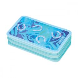 Herlitz Ученически несесер с 23 части, 2 ципа, Lucky Horse - Herlitz