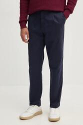 Benetton nadrág férfi, sötétkék, egyenes, 49QGUF04K - sötétkék 48