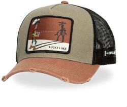 Capslab baseball sapka x Lucky Luke barna, nyomott mintás, CL/LCK/1/CT/COW - barna Univerzális méret