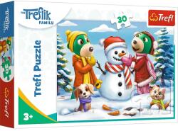 Trefl - Puzzle Treflik's winter fun - 1 - 39 piese