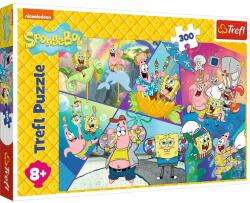 Trefl - Puzzle SpongeBob in Bikini Bottom - 300 piese
