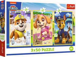 Trefl - Puzzle 3x50 Paw Patrol: Our dogs - 40 - 99 piese