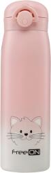 FreeOn Термос от неръждаема стомана Freeon - 480 ml, Розов (380692)