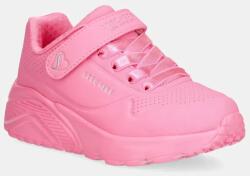 Skechers gyerek sportcipő UNO LITE rózsaszín, 310451L - rózsaszín 36.5