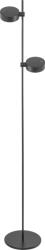 Zafferano Lampadar fără fir Super O 160 cm negru dublu (LD1155N3)