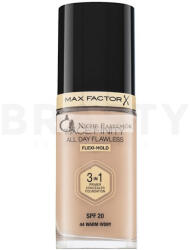 Aclouddates Max Factor Facefinity All Day Flawless Flexi-Hold 3in1 Primer Concealer Foundation SPF20 folyé kony make-up 3 az 1-ben 44 30 ml
