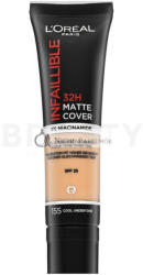 L'Oréal L´ Oré al Paris Infaillible 32H Matte Cover hosszan tartó make-up mattí tó hatá sé rt 155 30 ml