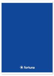 Fortuna Füzet vonalas FORTUNA Monocolor A/5 32 lapos 21-32 4-8. osztályos sötétkék (01.02075) - tonerpiac