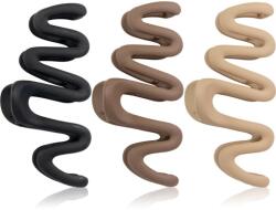 Brushworks Wave Claw Clips clama de par 3 buc