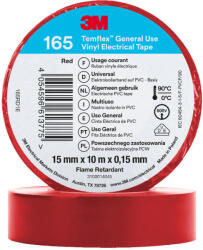 3M Temflex 165 elektromos szigetelőszalag 15 mm×10 m×0, 15 mm, 3 db (7100184730)
