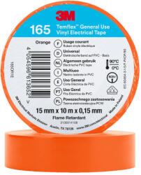 3M Temflex 165 elektromos szigetelőszalag 15 mm×10 m×0, 15 mm, 3 db (7100184728)