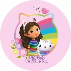 Carbotex Casa de păpuși a lui Gabi: pernă decorativă - rotundă, 40 cm