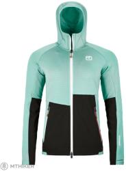 ORTOVOX Fleece Rib Hoody női pulóver, vízi jég (XL)