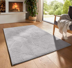  Modern Szőnyeg Rio 3D Garden Grey 240 x 330 cm Szürke