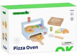 Tooky Toy Pizzasütő szett kiegészítőkkel - 42 db-os