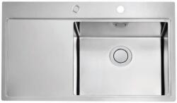 Alveus Pure acél mosogató 86x52.5 cm acél 1149518 (1149518)