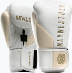 Hayabusa Mănuși de box Hayabusa Mayweather Champ white/gold