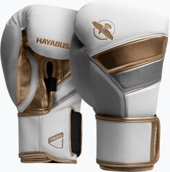 Hayabusa Mănuși de box Hayabusa T3 white/gold