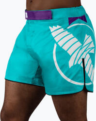 Hayabusa Pantaloni scurți de antrenament pentru bărbați Hayabusa Icon Mid-Thigh MMA teal/white