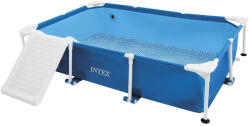 Intex Rectangular Frame Pet Pool Set Kisállat Medence Szett, Rámpával, 229 x 152 x 45.7 cm (48404) - fizz