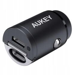 AUKEY 2x USB-C, PD 30W (CC-A4 BK)
