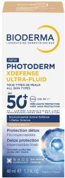 BIODERMA Photoderm XDefense SPF50+ Ultra fluid fényvédő SZINEZETT: 02 árnyalat 40ml - smaragd-gyogyszertar