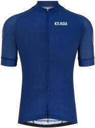 Keada Sports Férfi kerékpáros mez rövid ujjú - Tengerészkék L kék