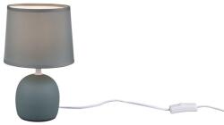 TRIO Malu szürke asztali lámpa (TRI-R50802615) E14 1 izzós IP20