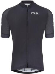 Keada Sports Férfi kerékpáros mez rövid ujjú - Fekete L fekete