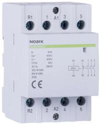 NOARK Ex9CH40 40 220/230V 50/60Hz Installációs kontaktor 40A 220/230V 4záró érintkező (102420) (102420)