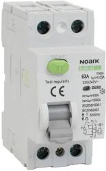 NOARK Electric Ex9L-H 2P 25A F 30mA Fi-relé 2pol 25A 30mA 10kA F (115622) (115622)