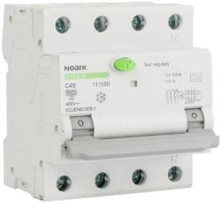 NOARK Electric Ex9NL-N 3P+N C32 A 30mA EU Fi-relé kismegszakítóval 6kA 3+N C 32A 30mA A (111549) (111549)