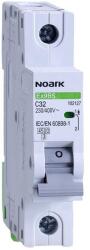 NOARK Electric Ex9BS 1PN C16 Kismegszakító 16A 1+Npol C karakt 4, 5kA (102139) (102139)
