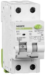 NOARK Electric Ex9BL-H 1P+N C16 30mA Fi-relé kismegszakítóval 10kA 1+N C 16A 30mA AC (107394) (107394)