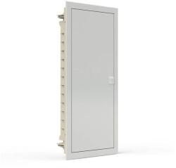 NOARK PMF 48 Lakáselosztó süllyesztett, 48 modul, fehér fémajtóval, IP40, 4x12modul, 717x346x88mm (107104) (107104)