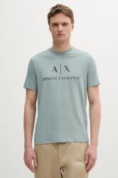Giorgio Armani pamut póló - zöld L - answear - 21 990 Ft