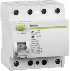 NOARK Electric Ex9L-N 4P 40A 100mA Fi-relé 4pol 40A 100mA 6kA AC (108336) (108336)