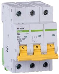 NOARK Electric Ex9BH 3P C16 Kismegszakító 16A 3pol C karakt 10kA (100413) (100413)