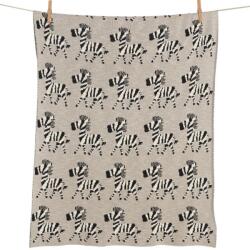 Quax Bézs pamut babatakaró Quax Zebra 100 x 80 cm (04KBLW-ZB)