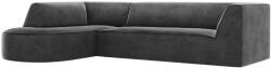 CXL by Christian Lacroix Sötétszürke bársony sarokkanapé CXL Charles II. 273 cm, balra (CXL_LC_M_120_F1_CHARLES4)