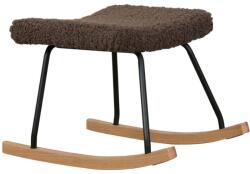 Quax Sötétbarna kárpitozott lábzsámoly Quax De Luxe 57 x 42 cm (7616J1818-1-12)