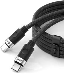 ORICO CDX USB-C - USB-C Kábel - 1m 3A 60W - Fekete (CDX-60CC)