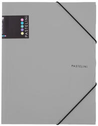 PASTELINi Gumis mappa PASTELINI PP A/4 szürke (2-668) - papir-bolt
