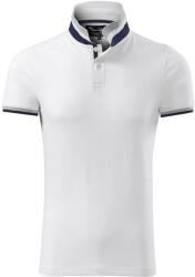 MALFINI Tricou polo bărbați Collar Up - Albă | 2XL (2560017)