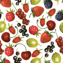 POL-MAK Gyümölcsök Summer Fruits szalvéta 20 db-os 33x33 cm (PKK028906)
