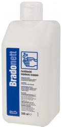 Bradochem Folyékony szappan fertőtlenítő hatással kupakkal 500 ml Bradonett - delfinbuvar