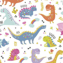 POL-MAK Dinoszaurusz Funny szalvéta 20 db-os 33x33 cm (PKK049949)